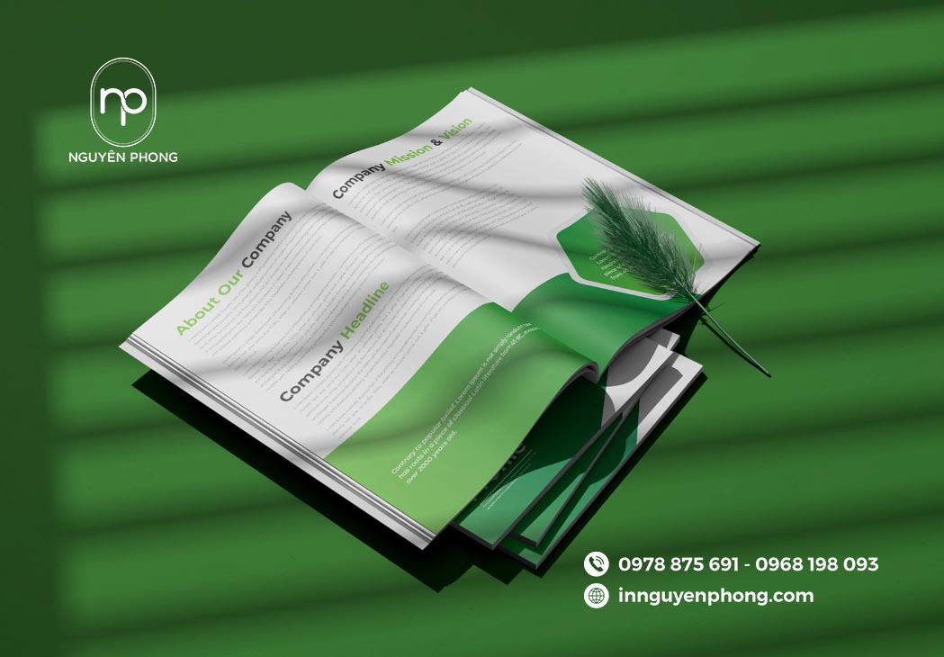 Xưởng in catalogue đẹp, bền màu tại Hà Nội 